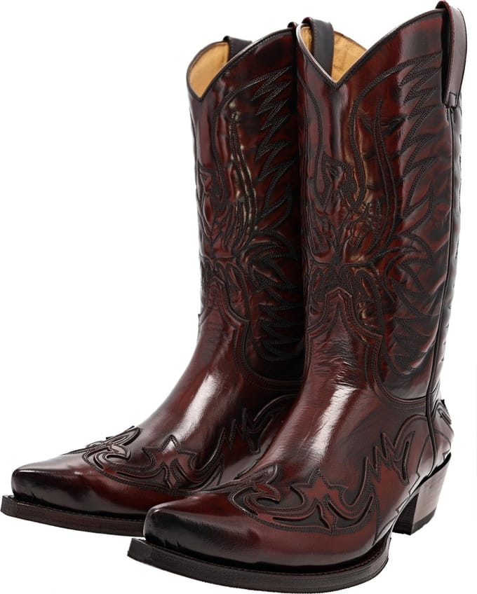 Sendra CUERVO WEST 3241 western laarzen rood - 40 EU