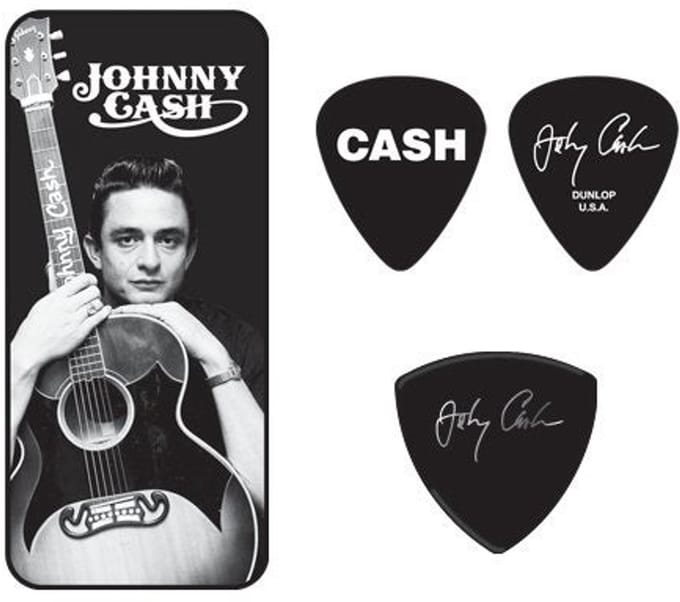 Dunlop JCPT01M Johnny Cash Memphis doosje plectrums
