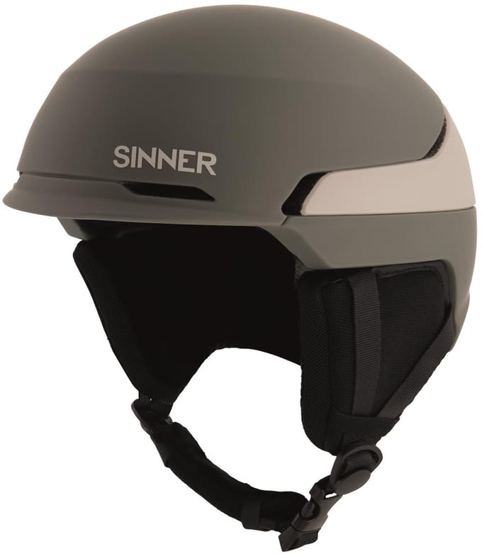 SINNER ZERMATT Unisex Skihelm - MATTE MOSS GREEN - Maat M, 55-58 cm