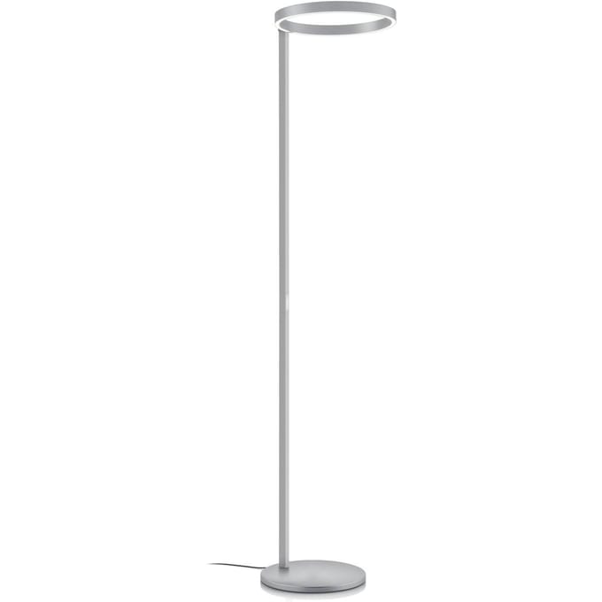 Knapstein Lana LED uplighter, mat nikkel, gebarenbediening