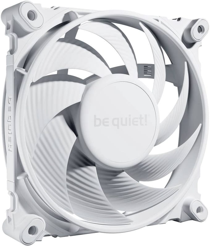 Be Quiet! - Silent Wings 4 PWM - Premium Case Fan - 120mm - Wit