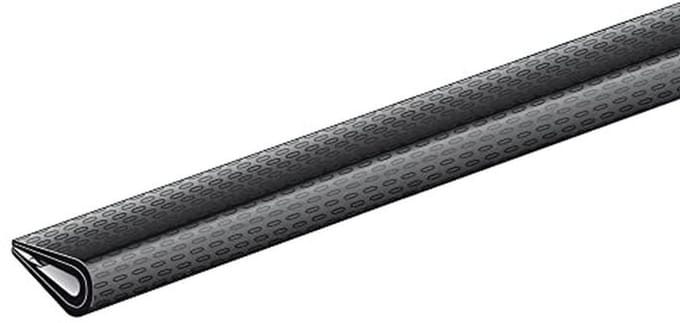 Alberts 426859 Edge Protection Profile Soft PVC Black 1500 x 10 x 7 mm