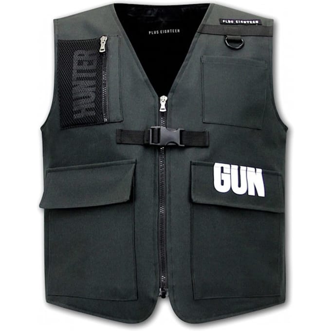 Gun Hunter Heren Vest -Zwart