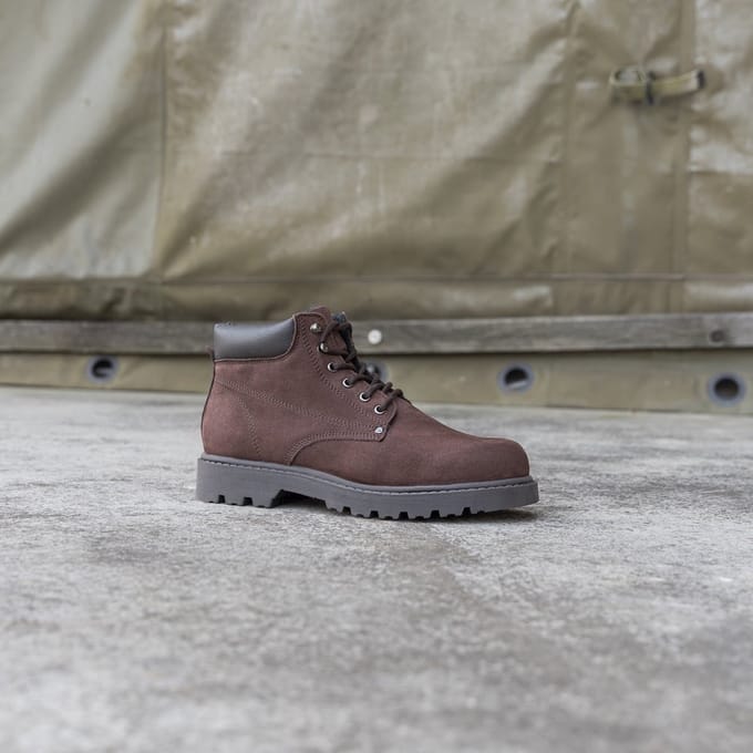 Nordland mach veterboots heren bruin nubuck leer