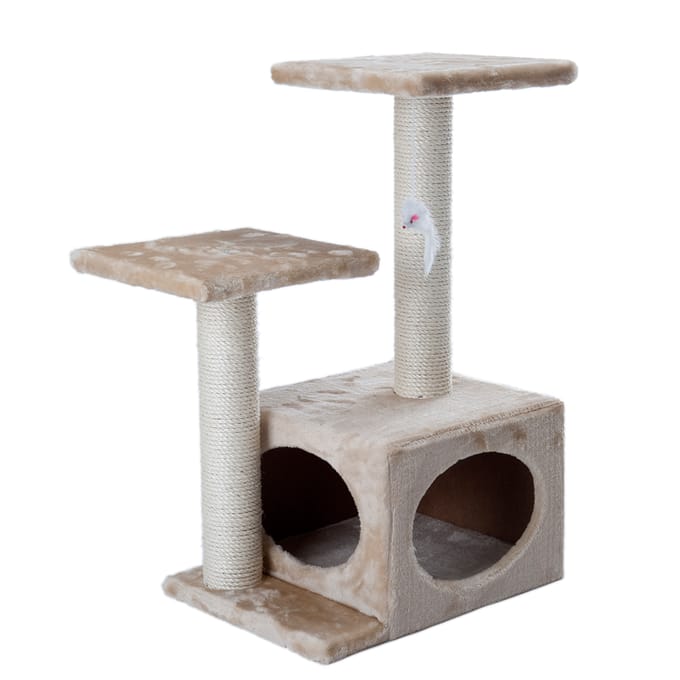 Krabpaal Oase Beige L44 x B33 x H69 cm