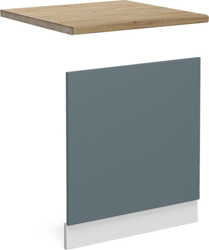 Vicco R-Line Frontpaneel – 60 cm WB Marmer Blauw-grijs