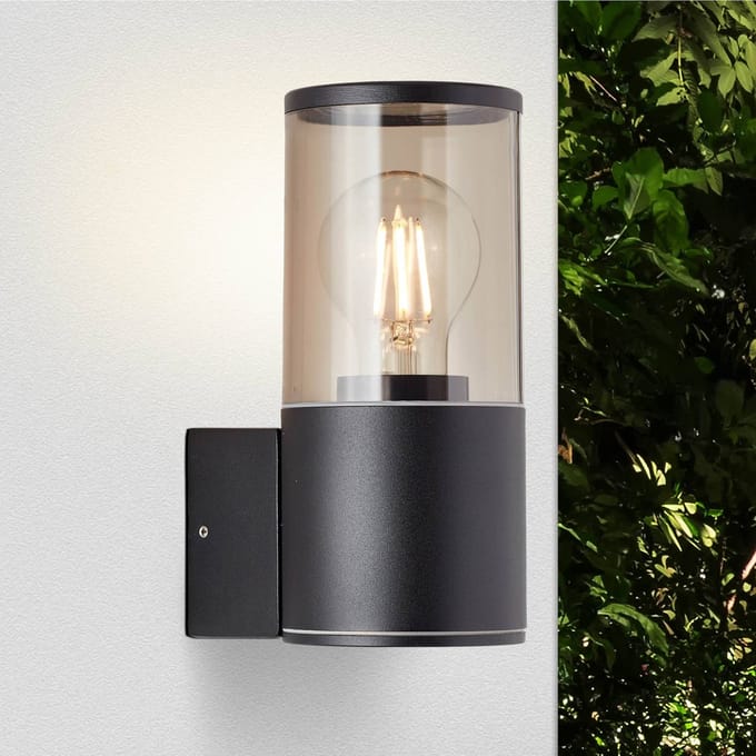 Brilliant Sergioro - Buitenlamp - E27 max 1x20W - IP44 - Zwart