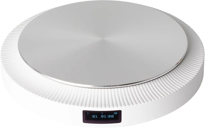 Trettitre T-CP8 Draagbare CD-speler met Bluetooth – Oplaadbaar – AUX-aansluiting & USB-C-oplaadpoort – Wit