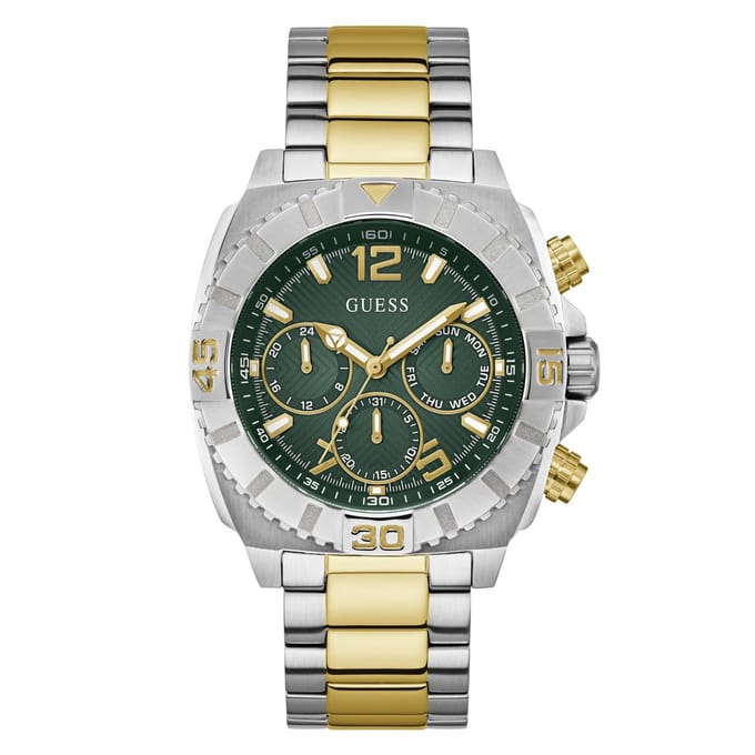 Guess Traction GW0800G1 Horloge - Staal - Multi - Ø 44 mm