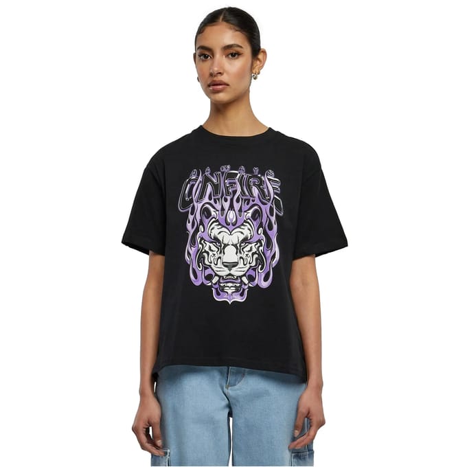 T-shirt dames Miss Tee Always On Fire