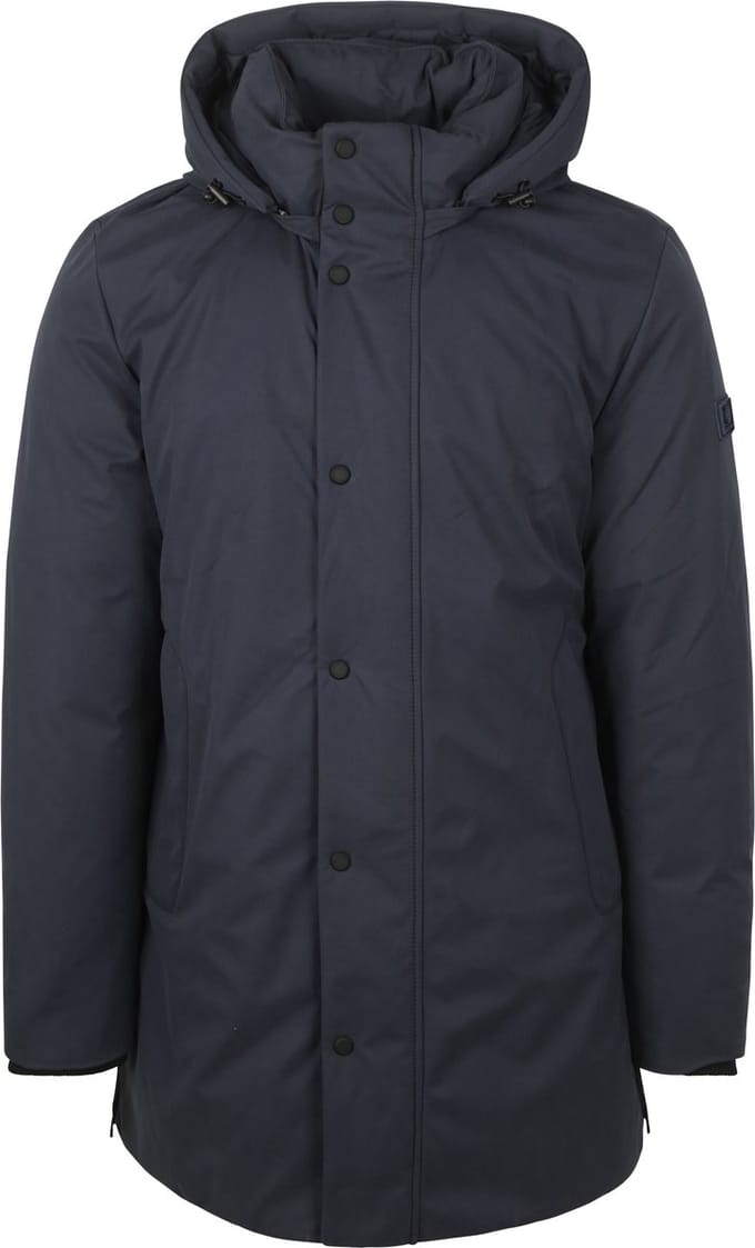 State Of Art Winterjas Navy - Maat M - Heren - Winterjassen