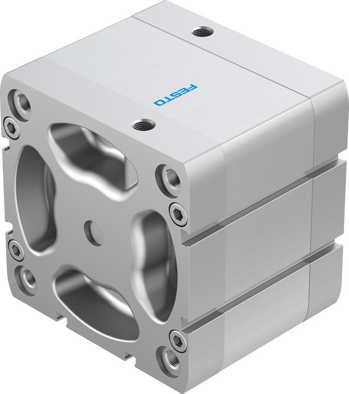 Festo Compacte Cilinder 100mm Boring 30mm Slag ISO 21287 Dubbelwerkend - 577203 - P2BUZ