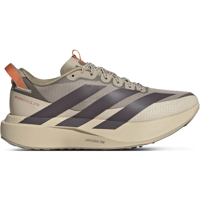 Adidas Adizero EVO SL Sneakers Dames - Beige - Maat 42 - Mesh/Synthetisch