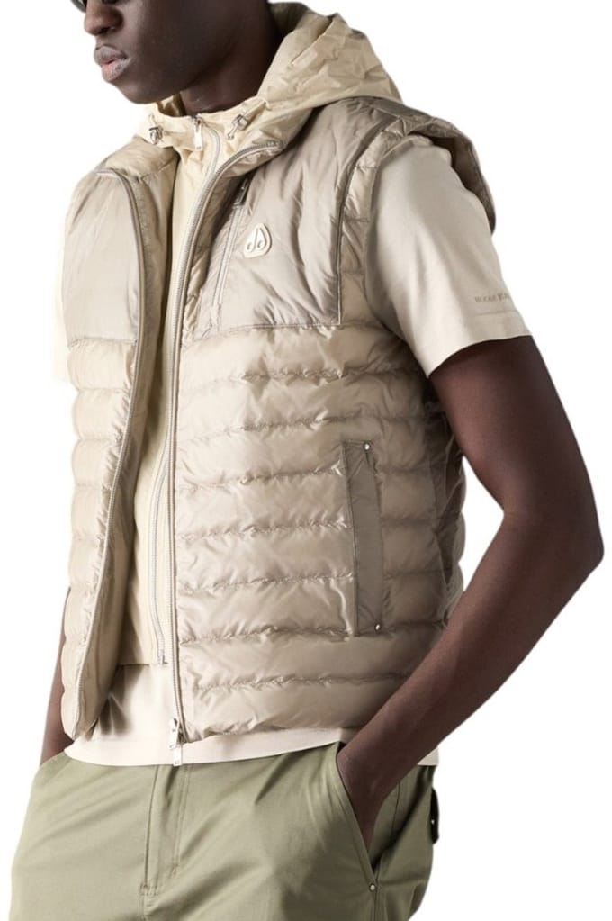 Moose Knuckles Heren Bodywarmer Bruin M16MV480/1705 Cloud Walker Vest