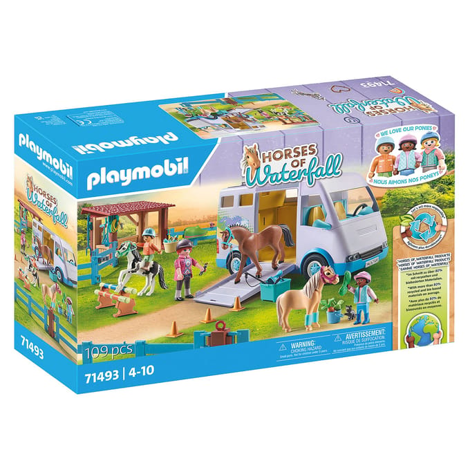 PLAYMOBIL Horses of Waterfall Mobiele manege - 71493