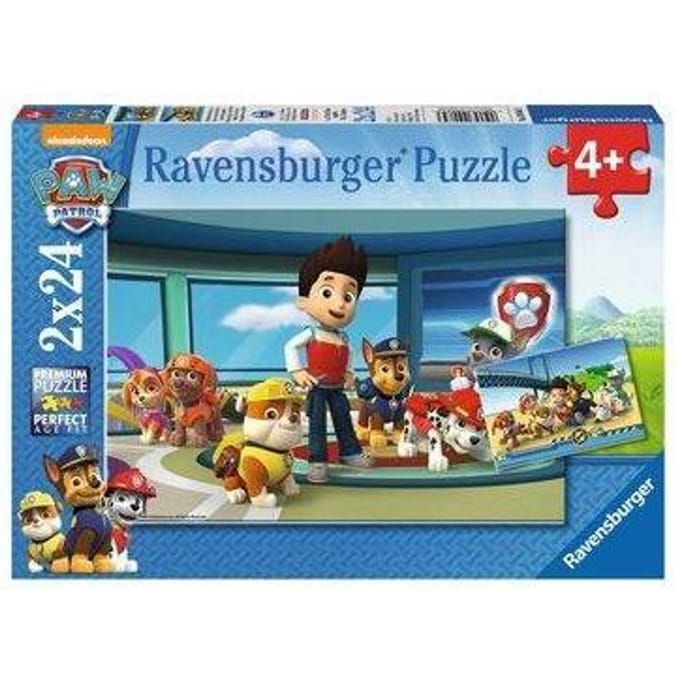 Ravensburger puzzel PAW Patrol: Hulpvaardige speurneuzen - 2x24 stukjes - kinderpuzzel
