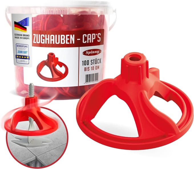 100x Tegel Levelling Systeem Zughauben - Perfecte Tegelplaatsing