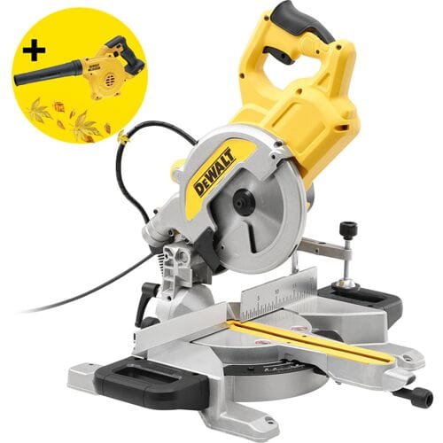 DeWALT DWS777-QS afkort-/verstekzaagmachine 1800W 216mm met XPS-indicator