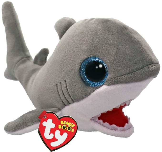 TY Beanie Boos Knuffel Haai Finnegan 15 cm