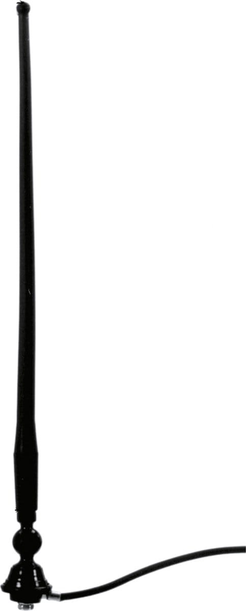 Carpoint Antenne 16v - Antenne Auto - Autoantenne - 33 CM - Rubber Zwart