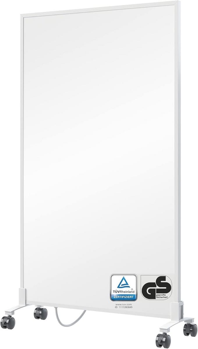 Infraroodverwarming 800 Watt | Mobiele Elektrische Verwarming met Wielen | Energiezuinig & Efficiënt
