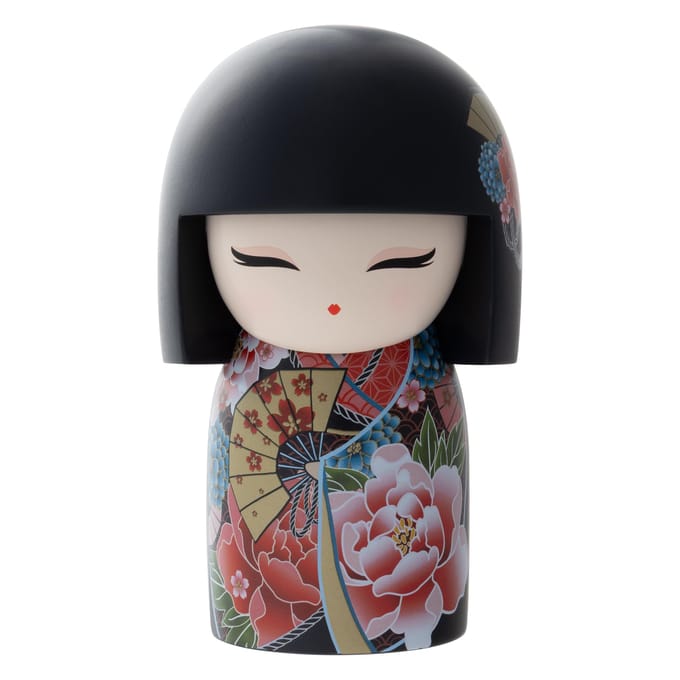 Kimmidoll Pop Kokeshi MIHO L TGKFLJP03 (Hoogte 11cm) black