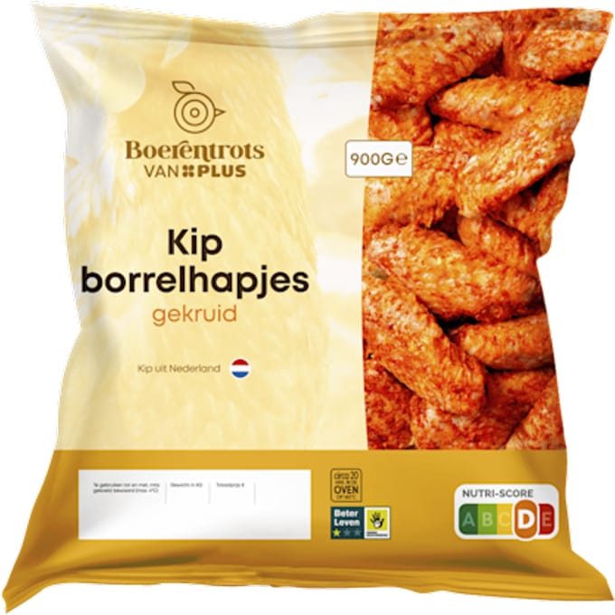 Kipborrelhapjes gekruid
