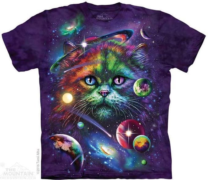 T-shirt Cosmic Cat XL