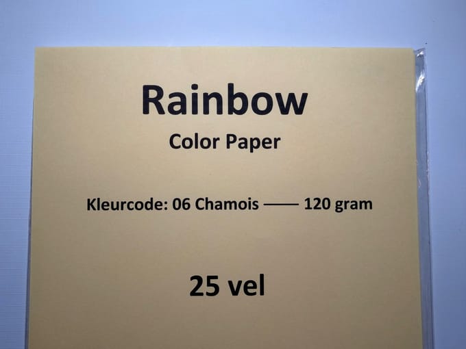Rainbow Kl-06 120gram 25vel Chamois (creme geel)