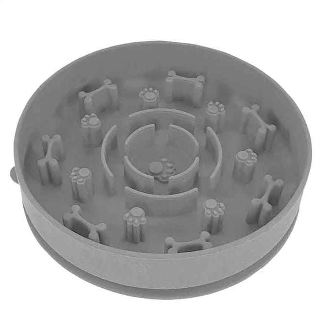 Antislip siliconen voerbak voor honden Nobby Pet Bone