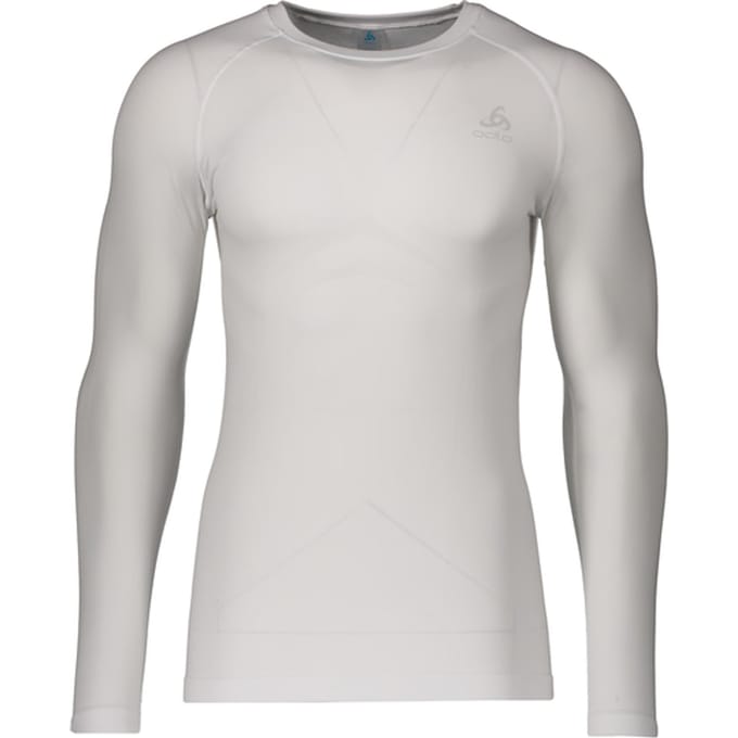 Odlo Performance Fundamentals Light L/s Crew Ondergoed Shirt Wit