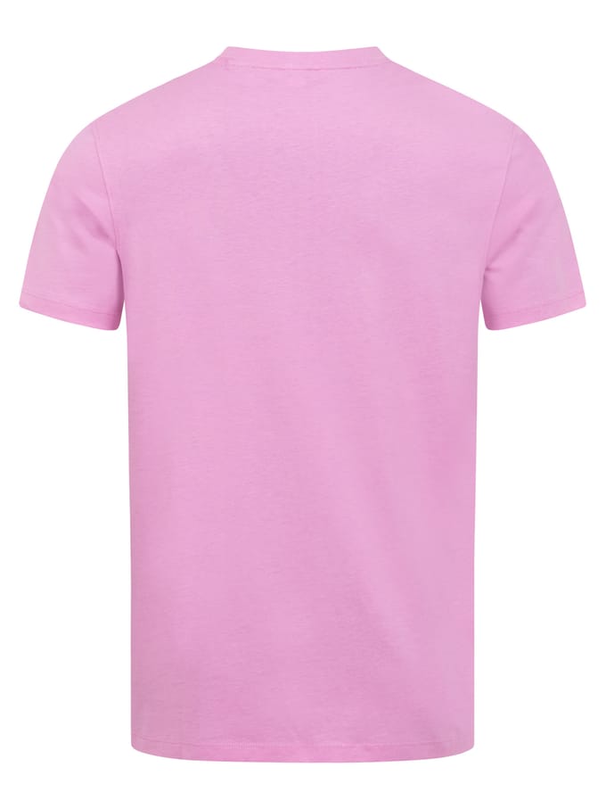 U.S. Polo Assn. heren basic T-shirt van 100% katoen