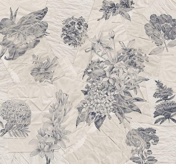 Fotobehang - Botanical Papers 400x280cm - Vliesbehang