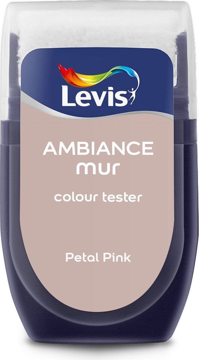 Levis - Muurverf Kleurtester Mat Mix - Petal Pink - Mengverf - 30 Ml