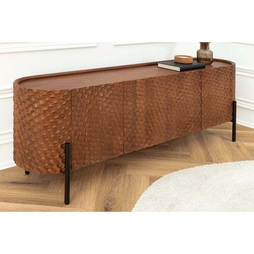 Dressoir bruin mangohout 177cm