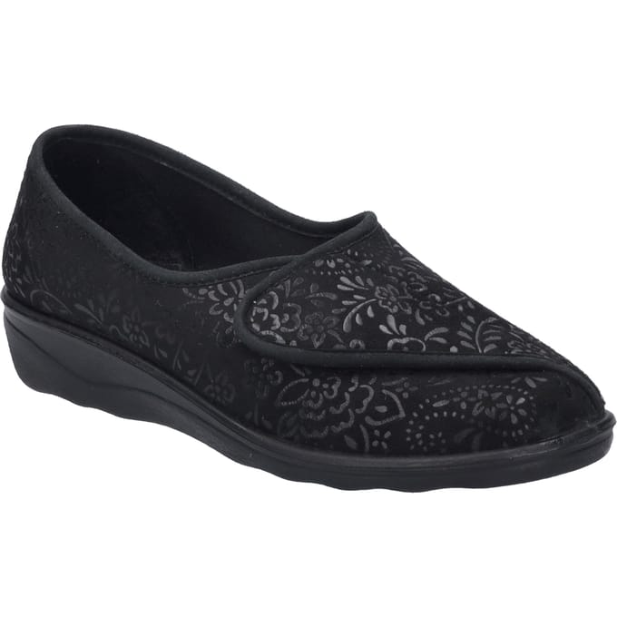 JOSEF SEIBEL Dames Slipper Nice 104 in zwart