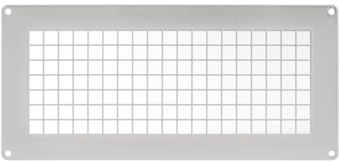 Galvanized Steel Rectangular Crawling Grid 250 x 120 mm - Ventilation Grille for Air Supply and Exhaust Protection