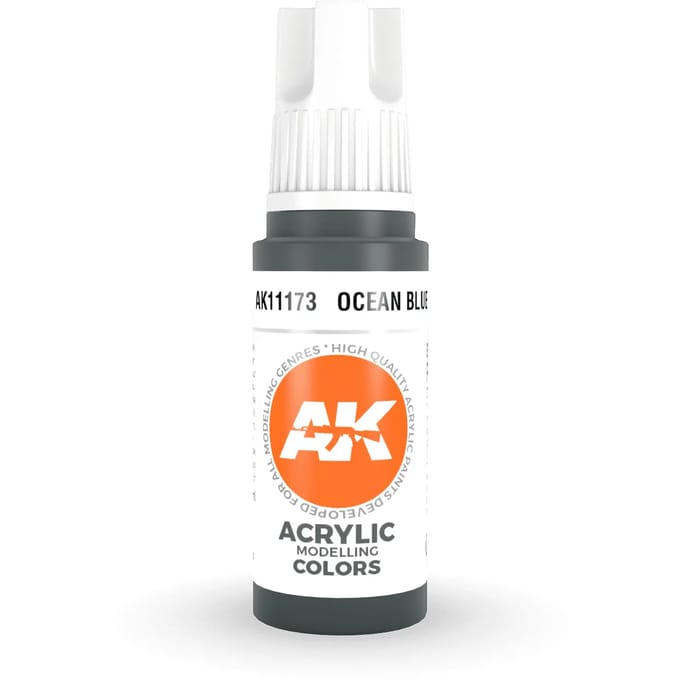 Ocean Blue Acrylic Modelling Color - 17ml - AK-11173