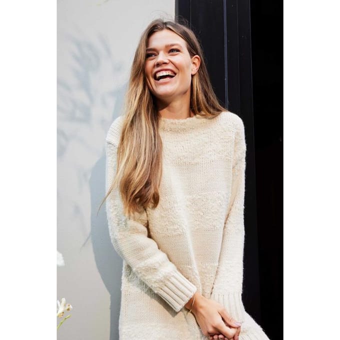 Pullover Serena Ecru
