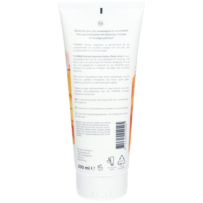 THERME Orange Happiness HYDRA+ BODY LOTION 200 Lichaamsverzorging