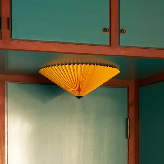 HAY Matin Flush Mount Plafond-/wandlamp - 500 - yellow