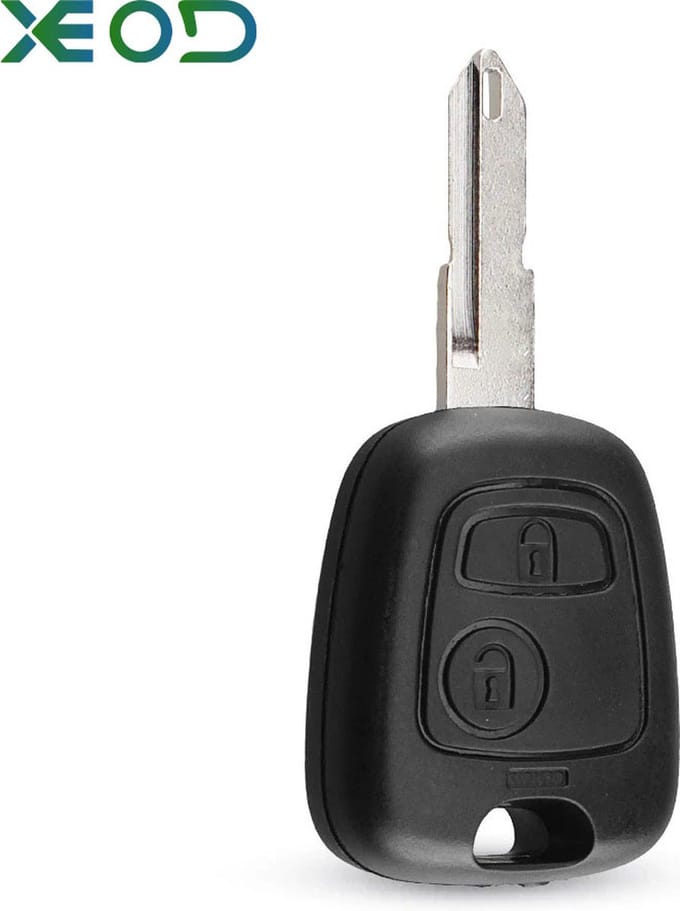 Sleutelbehuizing Geschikt voor:Peugeot 206