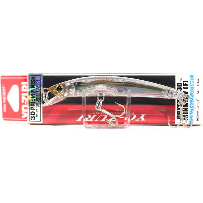 Yo Zuri 3D Crystal Minnow 90 mm drijvend kunstaas F1145-RGLM (2015) red