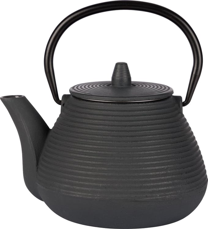 Cosy&Trendy Theepot - Gietijzer - 1L - Donkergrijs