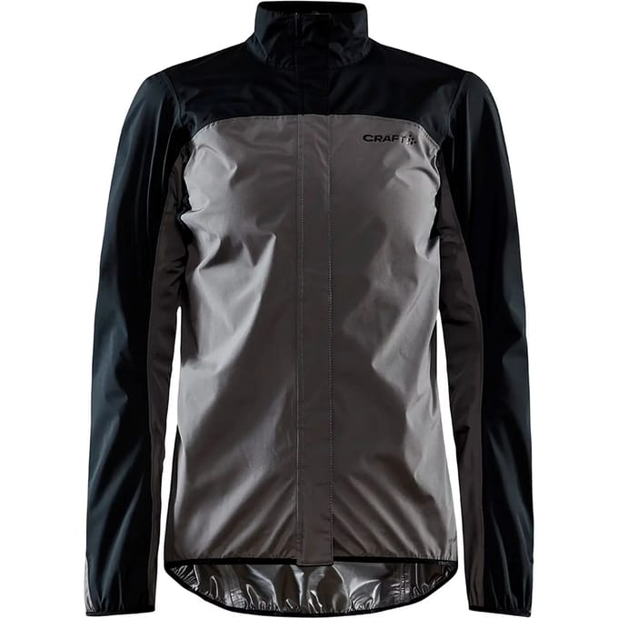 Craft Core Endur Hydro Jacket - Outdoor Kleding Fietsjack - Dames - Black/granite - Maat S