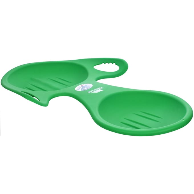 Trespass Kinderen Twintub 2-persoons sleeën (Groen)