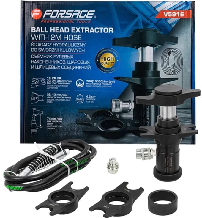 Forsage F-V5916 - Hydraulische Trekker - 4,5t - 2m Slang