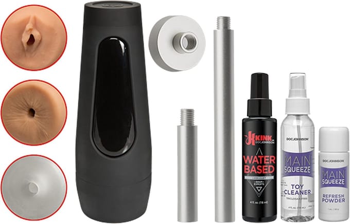 Doc Johnson Power Banger Glory Hole - Accessoirepakket multicolor