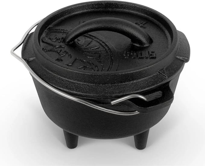 Gietijzeren Dutch Oven met pootjes Petromax 0,5 Liter