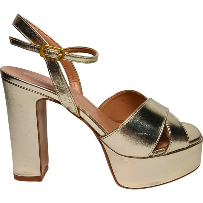 D3F302P9lami8810 Baldinini Shoes Vrouw goud leer